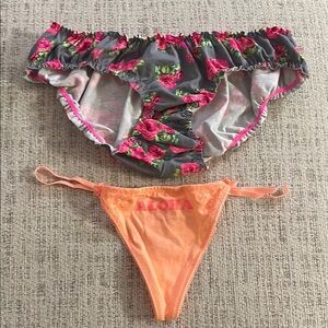 Victoria's Secret Floral Bikini Set